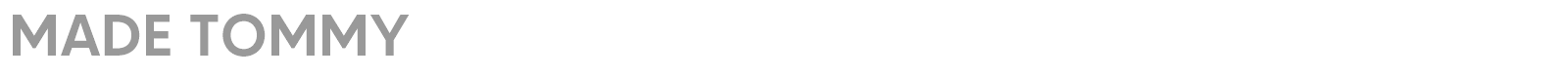 MADE Tommy font preview
